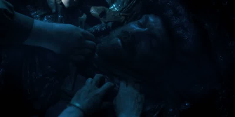 It's choking him