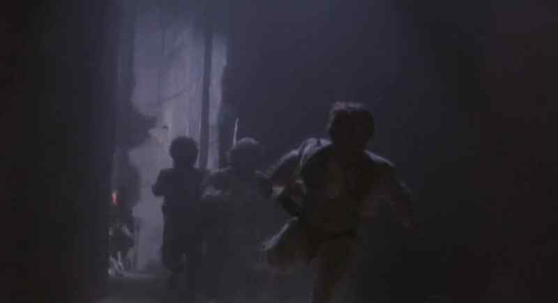 It's coming this way! Run for it!