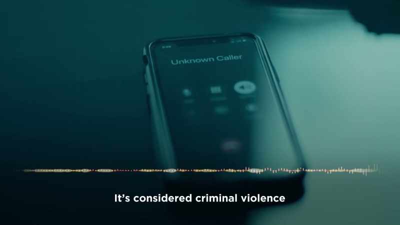 It's considered criminal violence