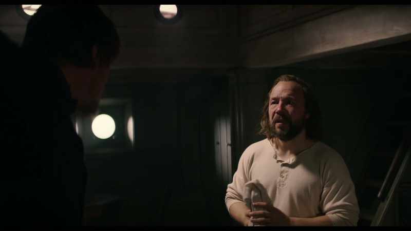 It's dark in the fo'c's'le, as you know, Captain