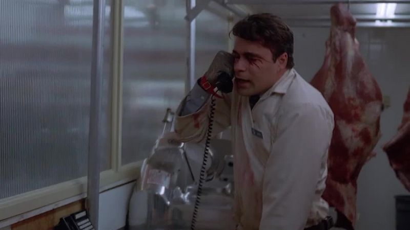 It's Dave, down at the Super Saver. Send whoever you got on duty
