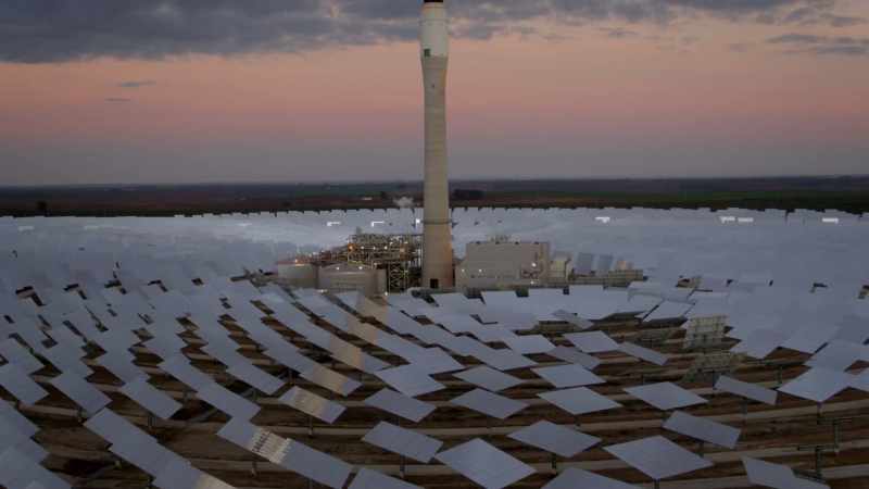 It's designed to harvest energy from the sun