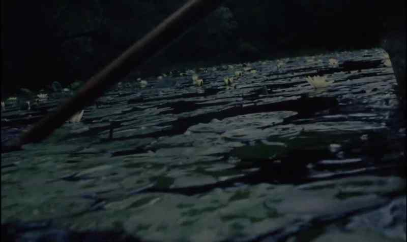 It's easier if you slope the oars down and forwards