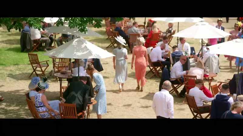 It's fine for you guys here having lunch, drinking champagne