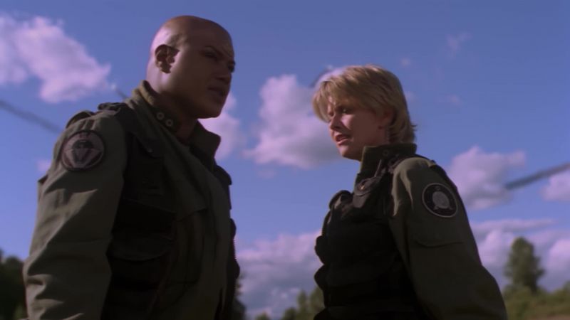 It's getting too dangerous, Teal'c. - I will remain until O'Neill returns
