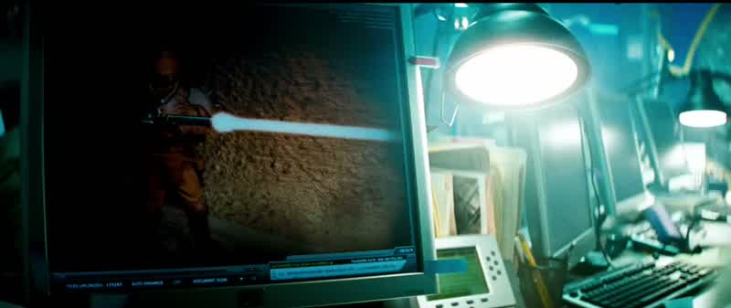 It's going after the files!