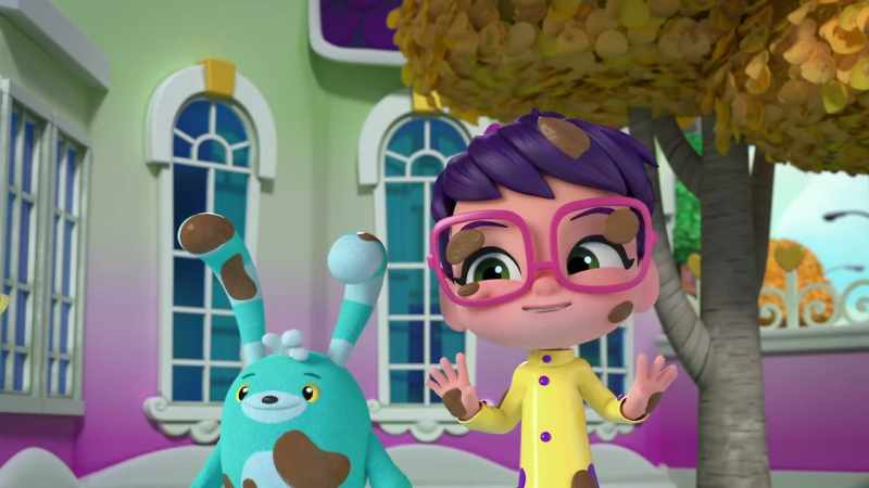 It's got bubbles, bath toys, and music