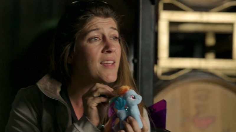 It's got like My Little Pony key chain