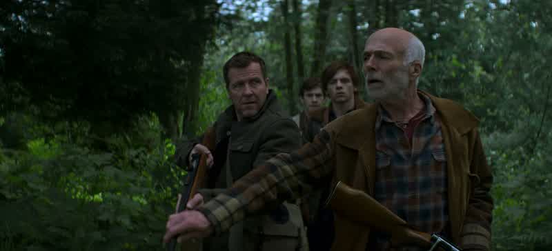 It's Harvey's first hunt