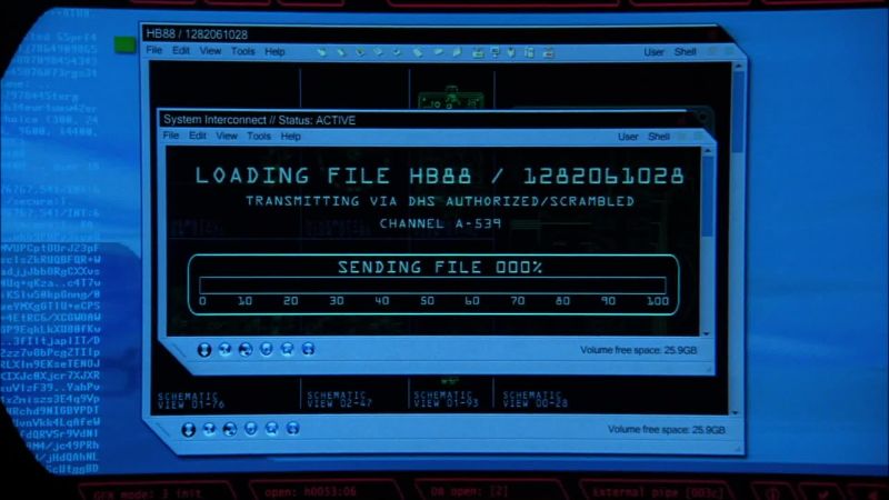 It's here. The file's coming up