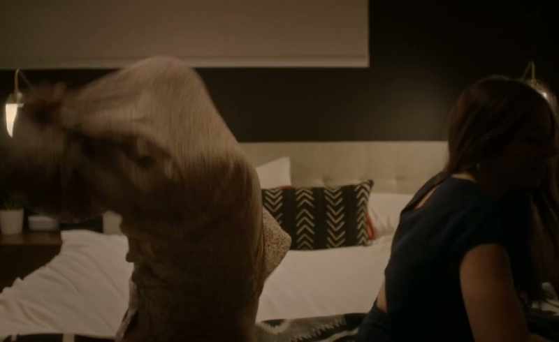 It's, if I lay down, then I have to shimmy