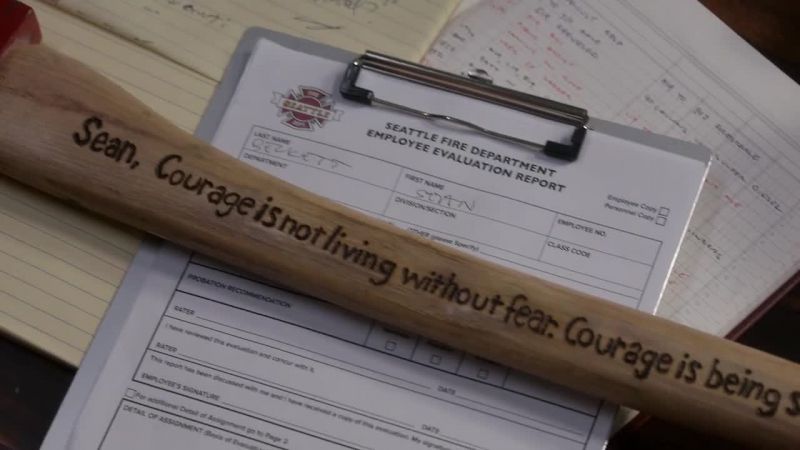 It's inscribed to him