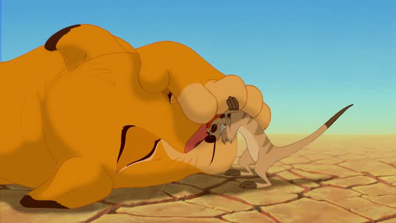 Jeez, it's a lion!
