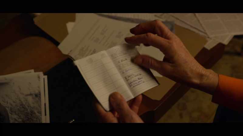 It's just a lot of telephone numbers, or notes