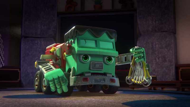 It's just a net. Let's motor! -[engine revs]