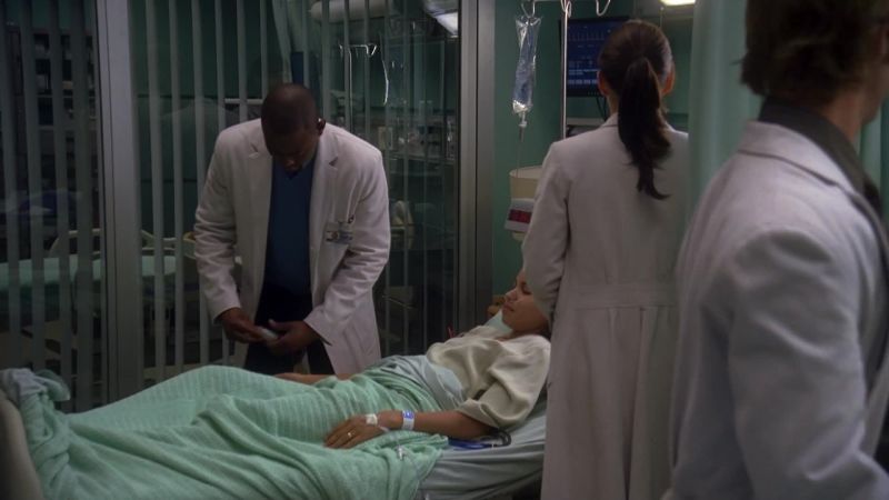 It's just her oximeter
