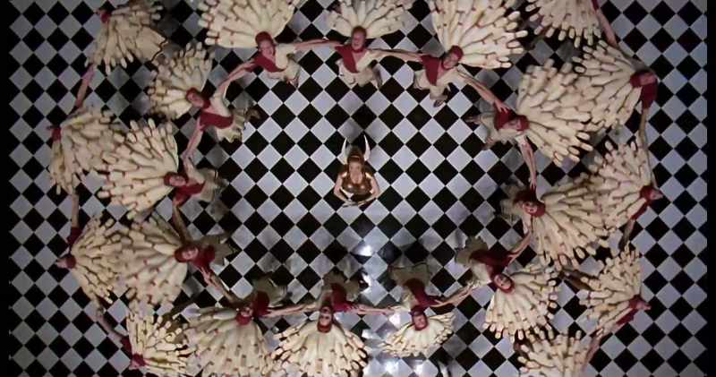 It's like a Busby Berkeley thing, and it'll be fun
