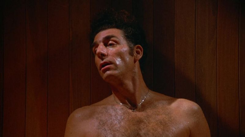 It's like a sauna in here
