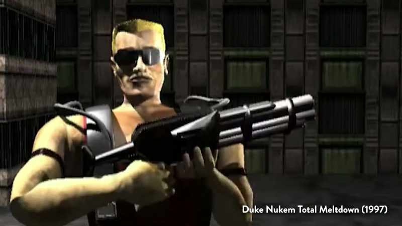 It's like Duke's, like, the action hero