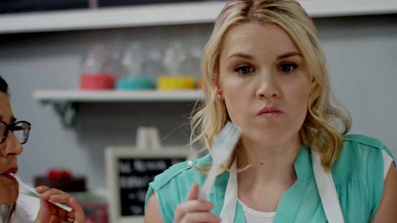 It's like the frosting is too sweet or something