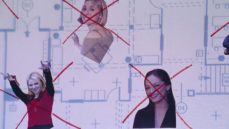 It's like they're his paper dolls or something