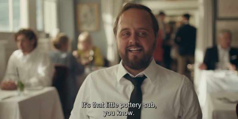 It's that little pottery sub, you know