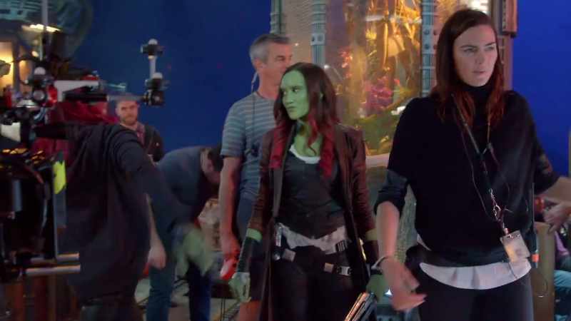 It's your makeup artist. It's your stunt coordinator