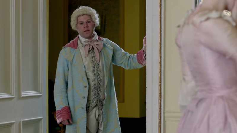 It's Marie-Louise's turn and she's disappeared