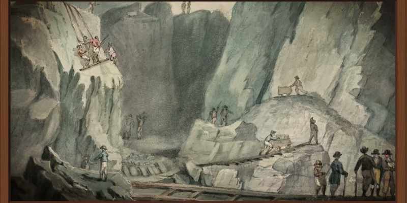 Its mineral-rich landscape was mined and exported