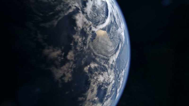 It's moving through space at almost 70,000 miles an hour