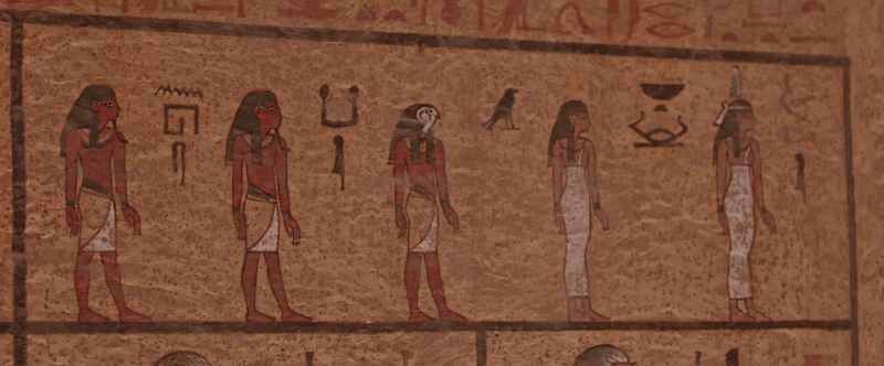 It's much smaller than most pharaohs' tombs
