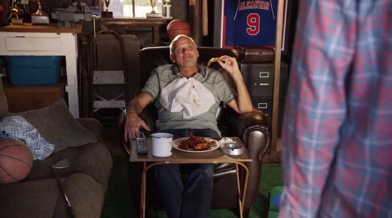 It's not a man cave, I live in here now