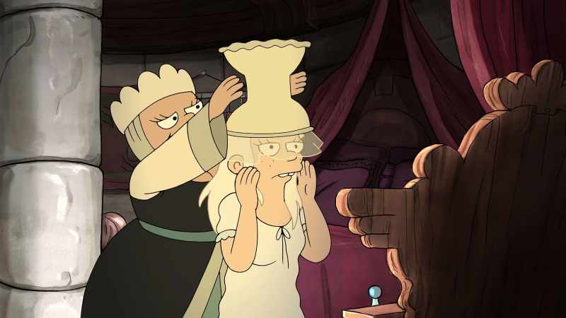 It's not a veil, ma'am. It's your corset