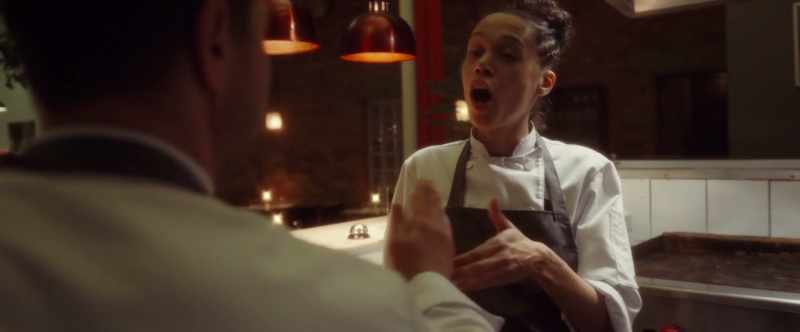 It's not her first week in any fucking kitchen though