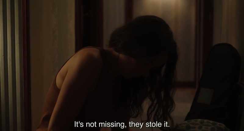 It's not missing, they stole it