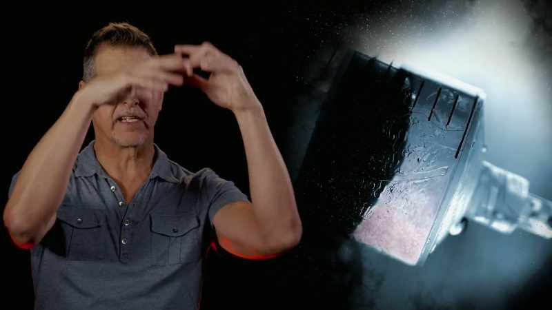 It's not only the falling glass