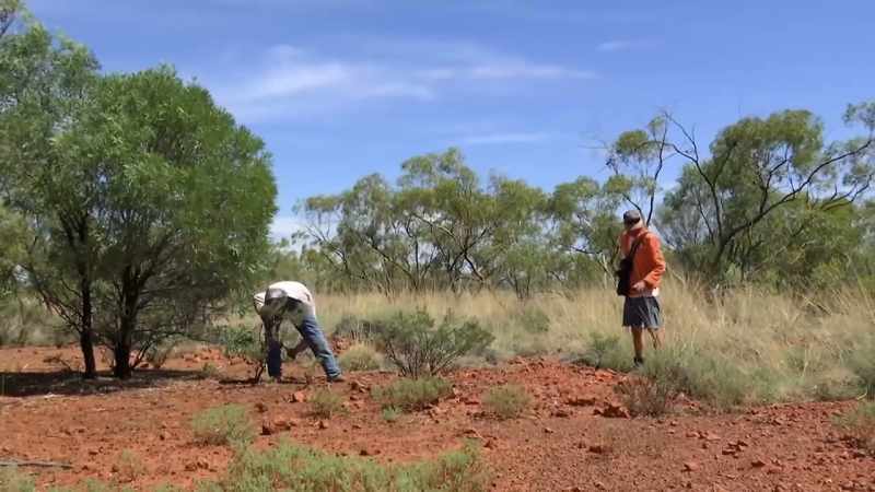 It's not solid opal everywhere, it's not solid rocks