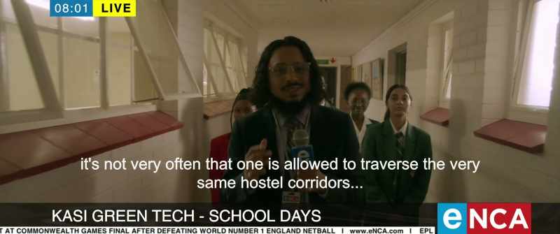 It's not very often that one is allowed to traverse the very same hostel corridors