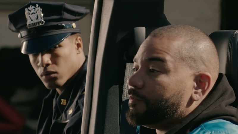 It's not why you're pulling us over, man. This is harassment