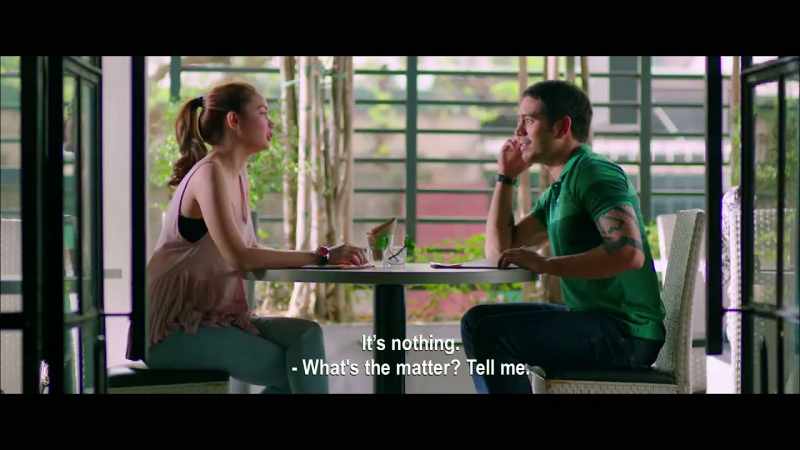 It's nothing. -What's the matter? Tell me