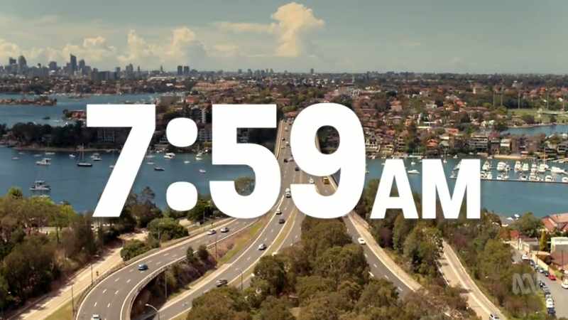 It's now 8am. Expect delays. Traffic is