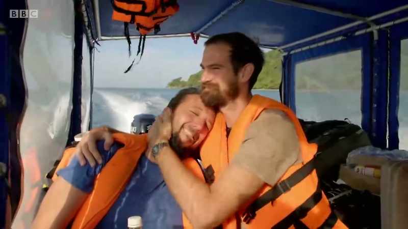 It's OK, baby. THEY LAUGH