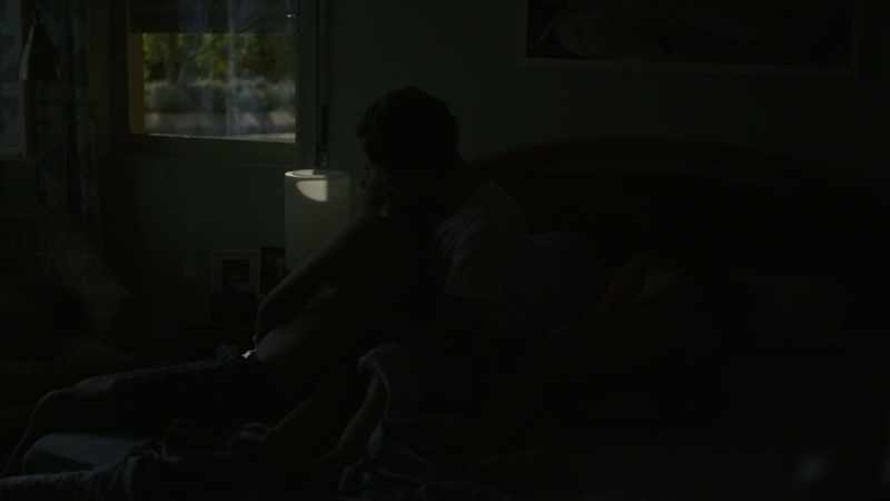 It's okay, baby. Shh... -(gasping)