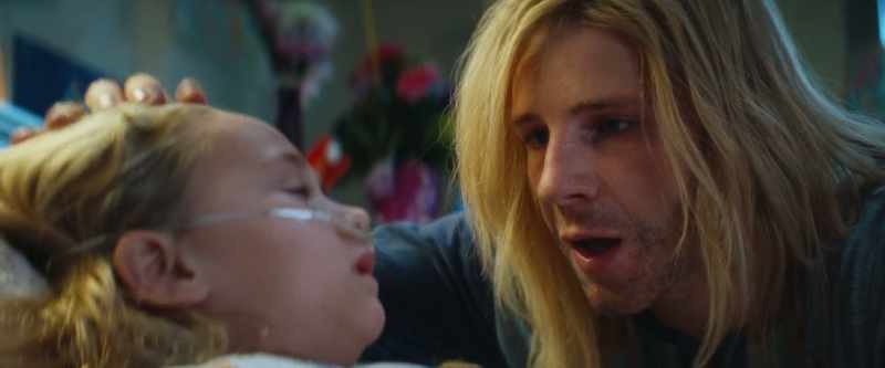 It's okay. Hey. It's okay. Daddy's right here, baby