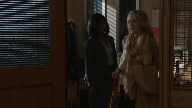 It's okay. Let her in