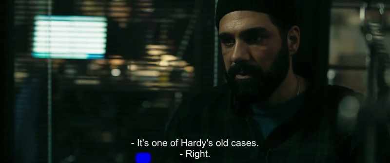 It's one of Hardy's old cases. - Right