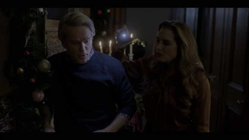 It's probably all those Christmas lights you made us put up