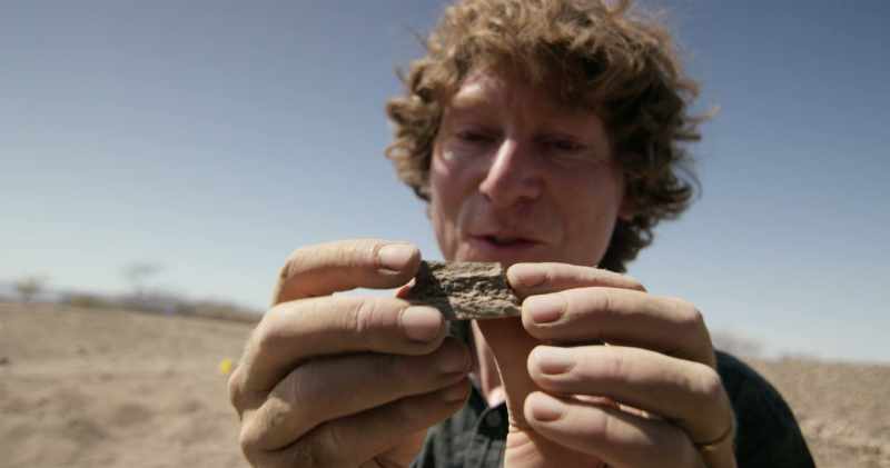 It's quite heavy. It's, uh, fossilized