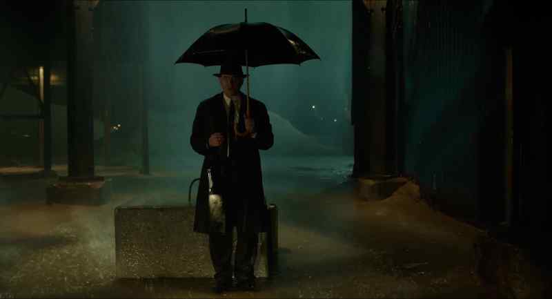 It's raining like hell, isn't it?