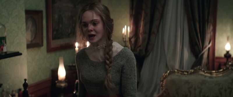 It's raining outside. We can't take her. - [DOOR BANGING]